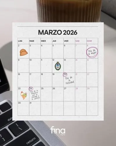 Ver en Instagram: Calendario de fechas especiales de marzo