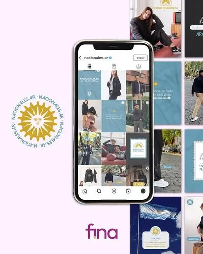 Ver en Instagram: Contenido para redes de Nacionales en un celular
