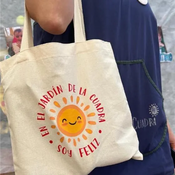 Tote bag personalizada para Jardín de la Cuadra